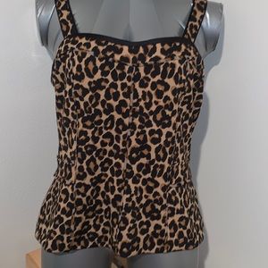 WHBM ANIMAL PRINT TANK